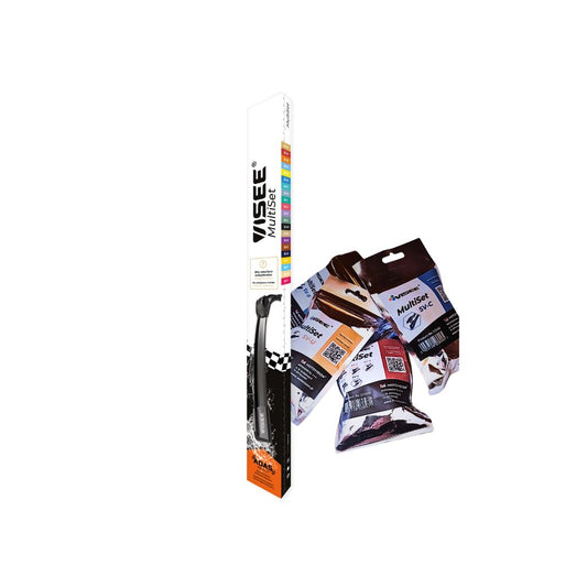 Kit tergicristalli VISEE MultiSet anteriori + adattatori per Ford Galaxy dal 05/06 al 06/14