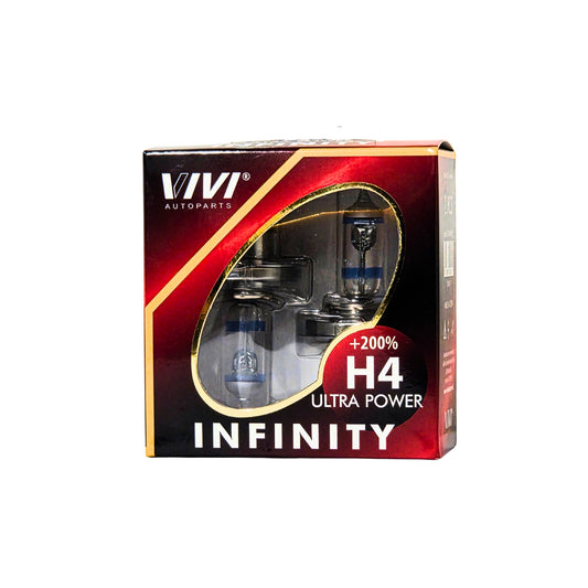 Kit H4 Ultra Power Infinity +200% 12v 60/55W